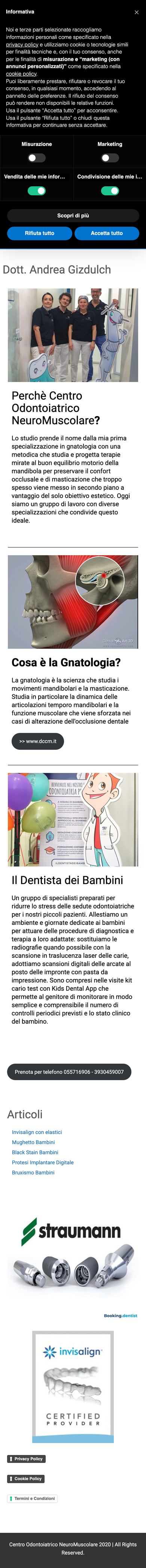 Il sito di oggi su smartphone